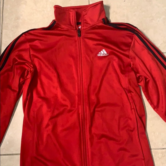 Red Adidas Jacket - Picture 3 of 3